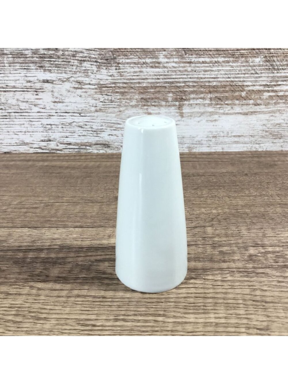 Rosenthal Germany White Porcelain Salt Shaker Mid-Century Modern Design